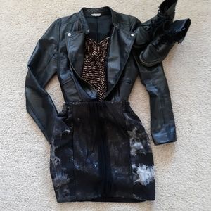 Badgley mischka mack and James skirt sz 10